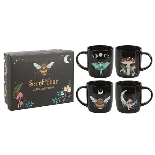 Enchanted Forest Mugs Set of 4