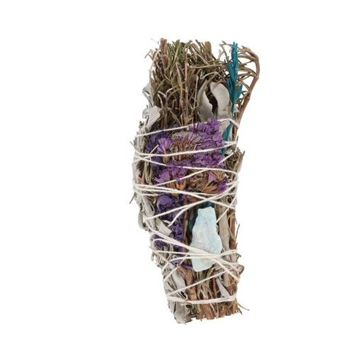 6in Ritual Wand - Rosemary, Sage & Aventurine