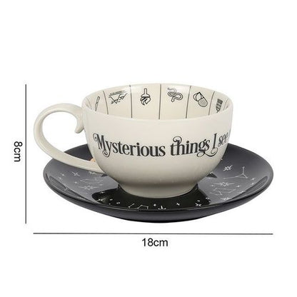 Fortune Telling Teacup & Saucer