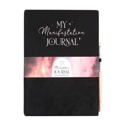 Manifestation Journal With Amethyst Pen
