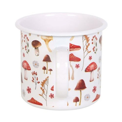 Mugwort Mushroom Enamel Mug