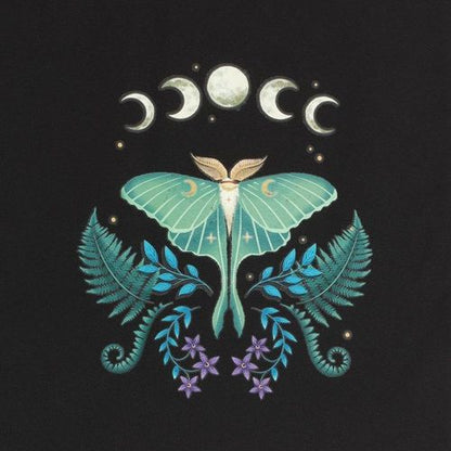 Enchanted Forest Luna Moth Tote Bag