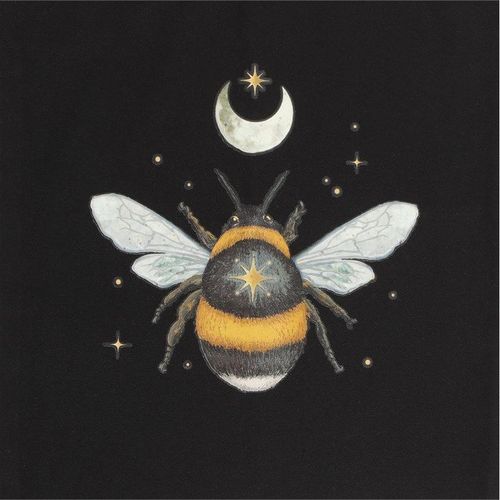 Enchanted Forest Bee Tote Bag