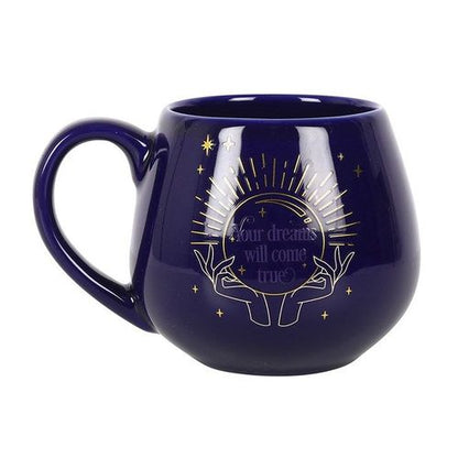 Colour Changing Fortune Teller Mug - Blue