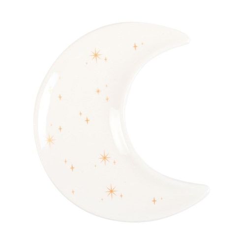 Healing Crystals With Moon Trinket Dish - Love