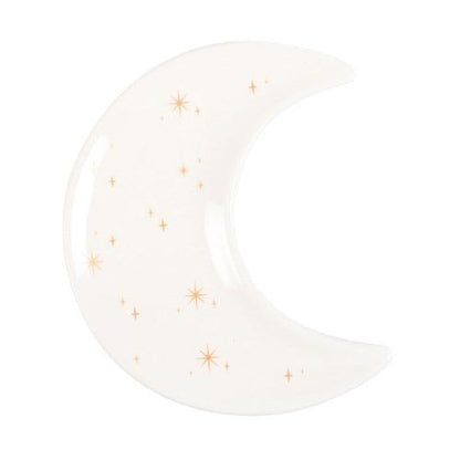 Healing Crystals With Moon Trinket Dish - Love