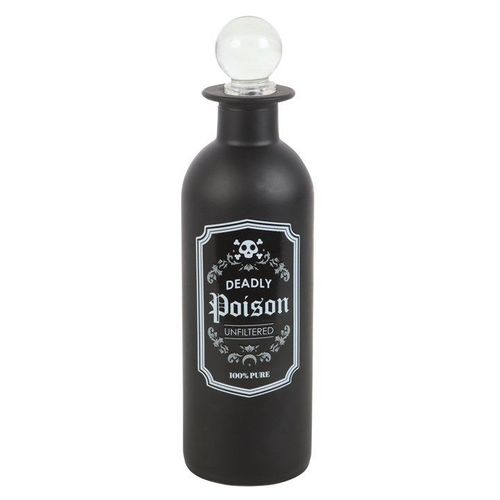 Deadly Poison Decorative Glass Bottle